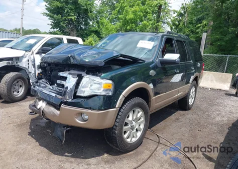 2013 Ford Expedition King Ranch из США, поврежденный, VIN 1FMJU1J5XDEF61142